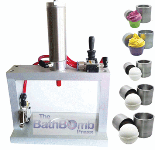 Picture of Bath Bomb Press - Press Only with 5 Molds