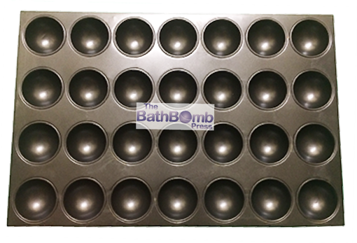 Picture of DENTED - Bath Bomb Curing Tray - Large Round (2.75") - LIMITED QUANTITIES