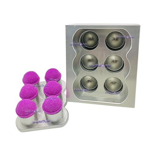 New Chocolate Bomb Mold/Balls Set of Brush Spatula & 2 Molds By Nubi Trend