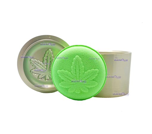 Bath Bomb Press. cannabis bath bomb mold, cannabis mold